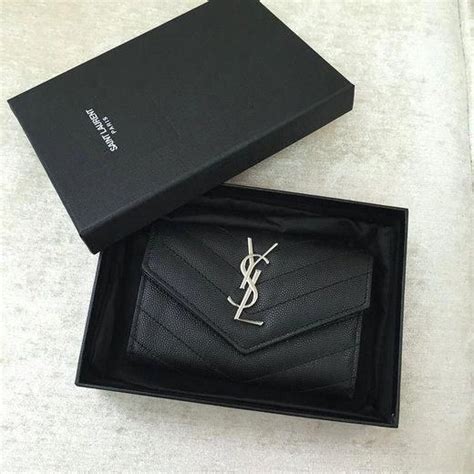 ysl small monogram envelope wallet|YSL card wallet.